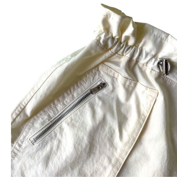 CALIA Women's Woven Paperbag Short Unbleached Size Small NWT - Picture 6 of 12